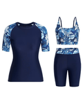 3 Piece rash - guard surf-suit - Small - Pollylop Swimwear