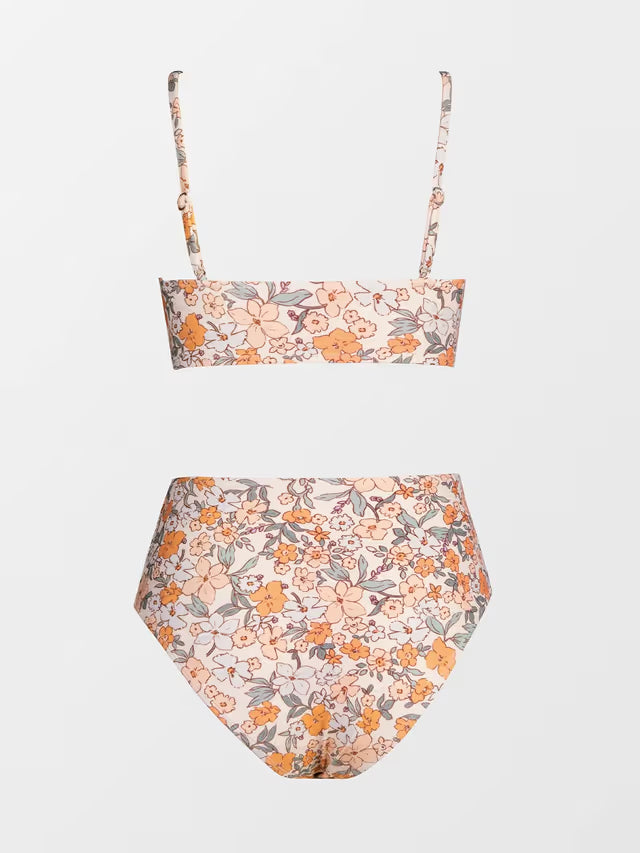 Cupshee twist front floral bikini - Medium