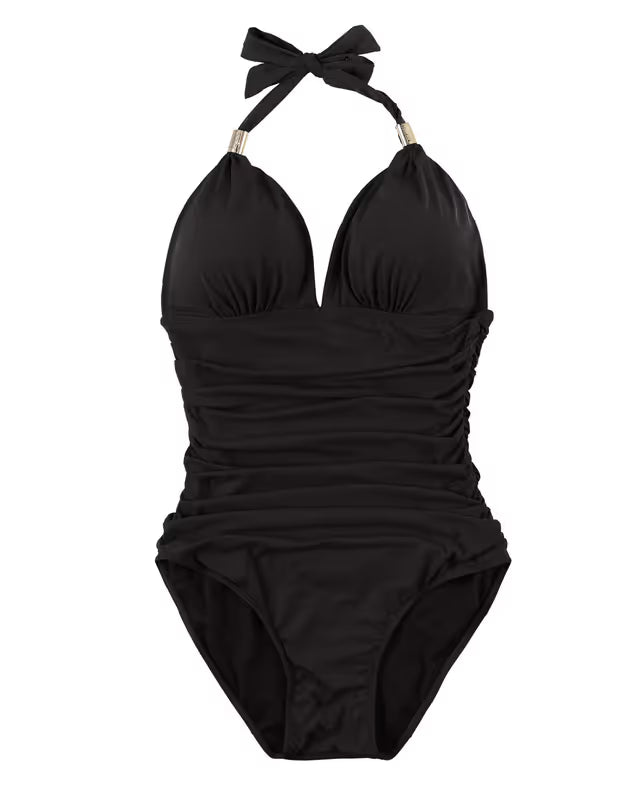 Doulafass halter neck one-piece swimsuit with detail - Large