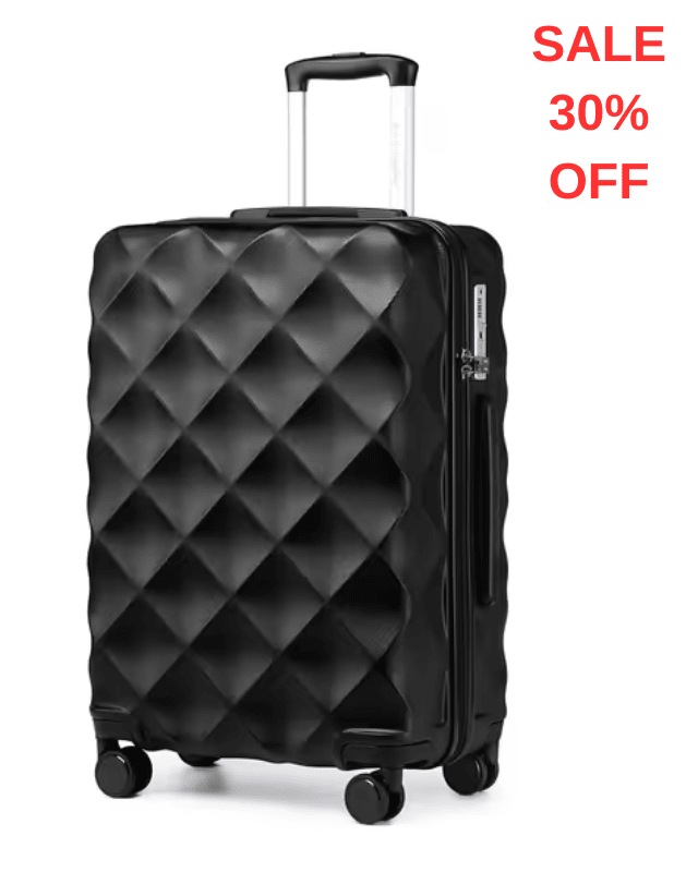 British traveller large suitcase - Pollylop Swimwear
