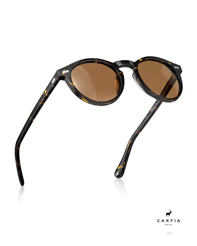 CARFIA retro round frame - polarised UV - 400 - Pollylop Swimwear
