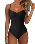 Doulafass criss cross back black swimsuit - Small - Pollylop Swimwear