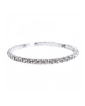 Glass diamante stretch fashion bracelet - Silver or Gold - Pollylop Swimwear
