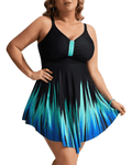 Hanna Nikole skirted one piece swimsuit - XXL - Pollylop Swimwear