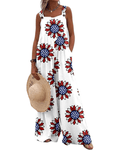 PADOLA summer jumpsuit wide leg dungarees - USA - Pollylop Swimwear
