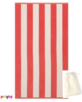 POLLYLOP XL beach towel 100x180cm - Red - Pollylop Swimwear