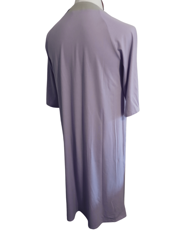 SUNNYME Boho lilac zipped cover - up - Pollylop Swimwear