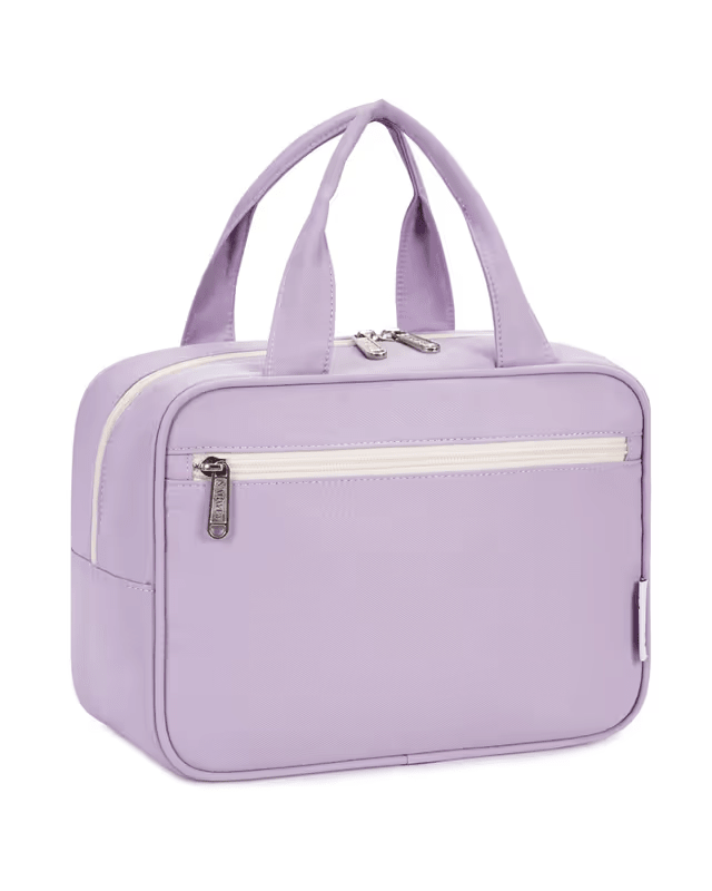 Travel toiletry/make - up bag - lilac - Pollylop Swimwear