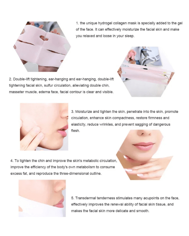 V shape chin lift slimming masks (3 pack) - Pollylop Swimwear