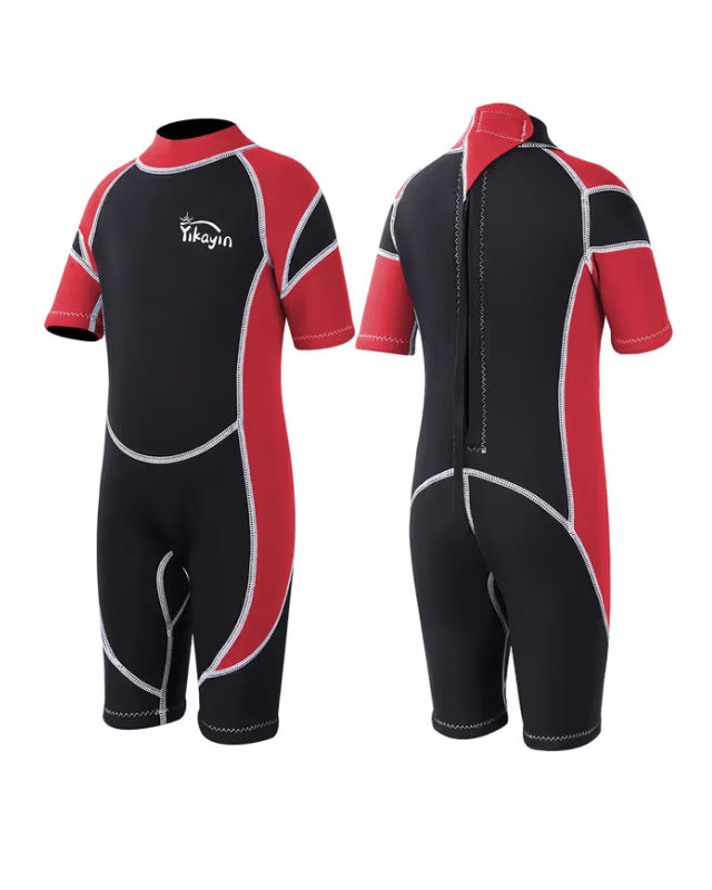 Yikayin neoprene childrens thermal swimsuit - Medium - Pollylop Swimwear